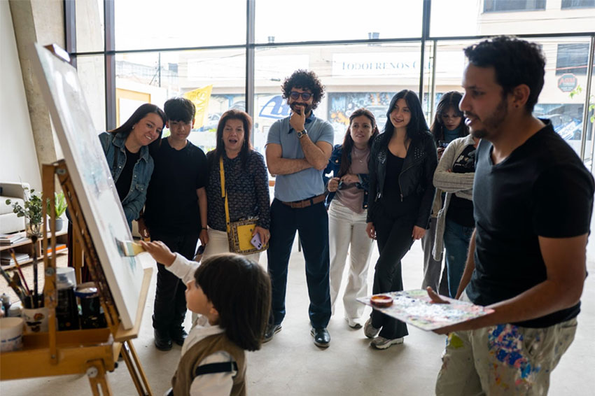 Experiencia artística Open San Felipe